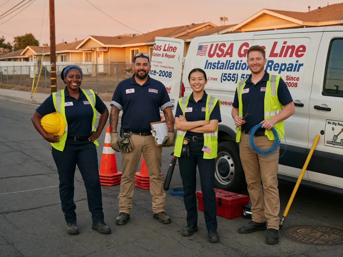 Gas Line Installation company in Camden, TN